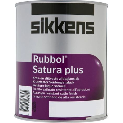 Sikkens Rubbol Satura Plus Paint - 5 Litre - White