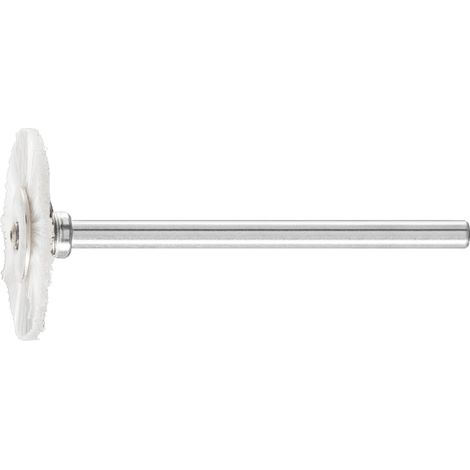 PFERD TOOLS Miniatur- Rundbürste RBU Ø22x2 mm Schaft-Ø3 mm Kunststoffbesatz-Ø0,15 10 Stk (1/4)