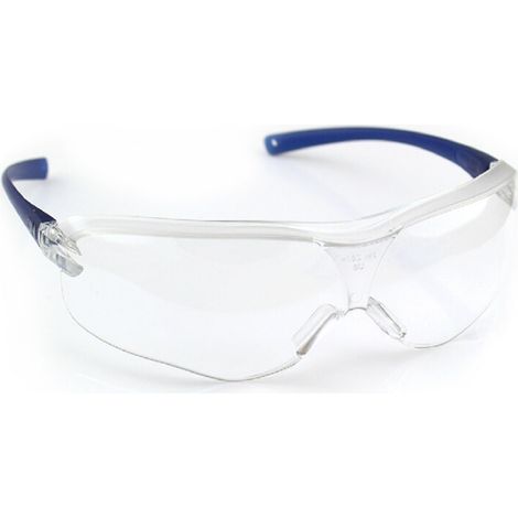 Lunettes de sécurité de protection 3M 10434 : verres résistants aux chocs, antibuée, anti-rayures, protection UV, en polycarbonate. (1/2)