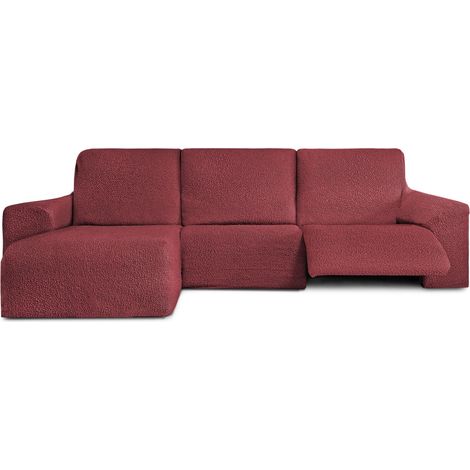 Housse De Canapé M/0 Ch. Longue Relax Premium Roc Gauche C/8 Bras Court (1/5)
