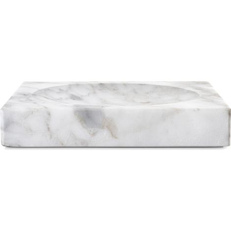 Q-BATH PREMIUM DECOR 1521 Seifenschale, Carrara-Marmor (1/4)