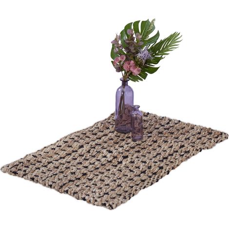 Tapis de jute 60 x 90 cm (1/5)