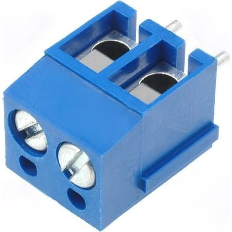 Morsetti per circuiti stampati 2 pin Passo 5mm Dg300-5.-2p12