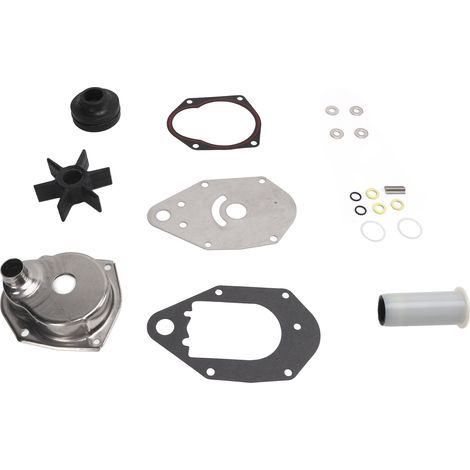 Kit réparation pompe à eau turbine 46-812966A12 inox compatible Mariner 4 temps, jeu pièces remplacement moteur hors-bord (1/5)