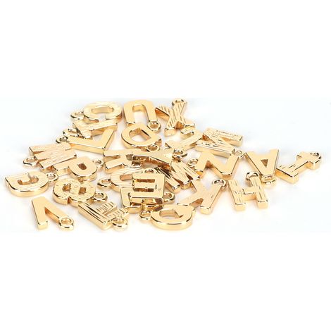 26pcs English Letters Pendant DIY Craft Letters Ornament Accessories for Jewelry Making (1/5)