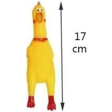 3 poussins en caoutchouc pointus avec effets sonores amusants (jouets pour chiens) (1/3)