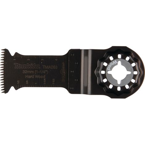 Makita B-64870 Starlock Hoja corte inmersión 32 x 50mm 14 TPI BiM TMA053 madera