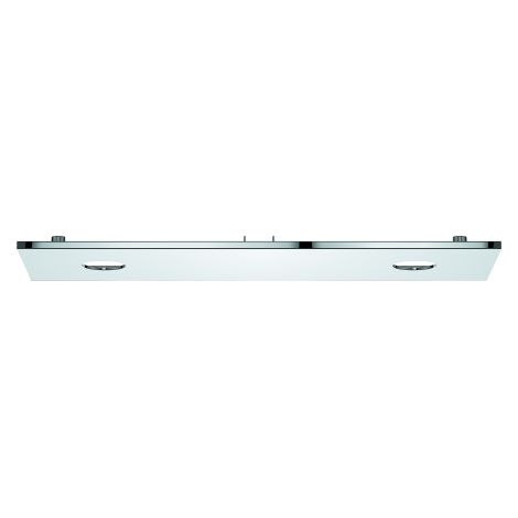 GROHE Abdeckung Rainshower Aqua 26785, für 2 Strahlbildner Deckenbrause, ohne Rohbau-Set/Strahlbildner, chrom (1/3)
