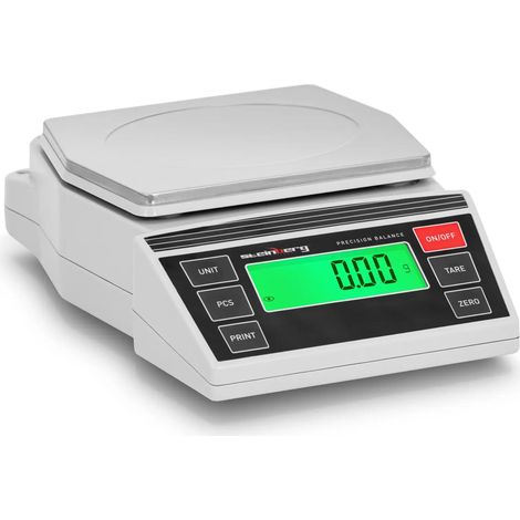 Balance de précision digitale 0,2 à 3 000 g / 0,01 g 196 x 160 mm acier inoxydable argent (1/5)