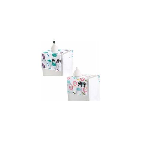 2Pcs Housse de Protection pour réfrigérateur, Couvercle Anti-poussière pour Machine à Laver,Housse de Machine à Laver,Housse de Protection de Machine à Laver avec Poches de Rangement-Fei Yu (1/5)
