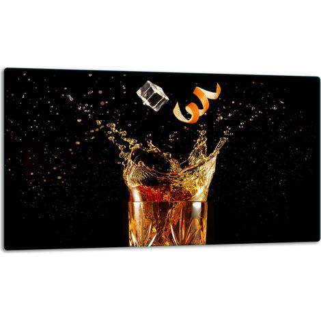 Schneidebrett aus Glas, 52 x 30 cm, für Getränke (1/5)