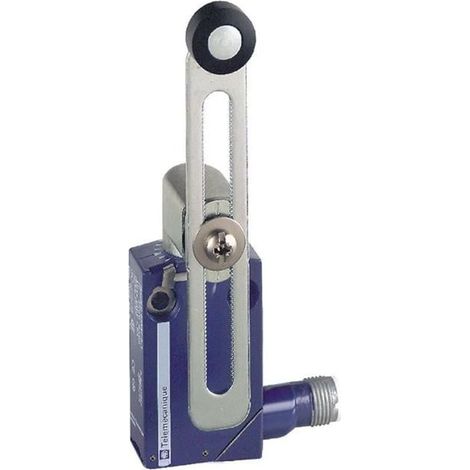 Finecorsa miniatura leva a rullo variabile 1NC+1NO connettore M12 - XCMD2145M12