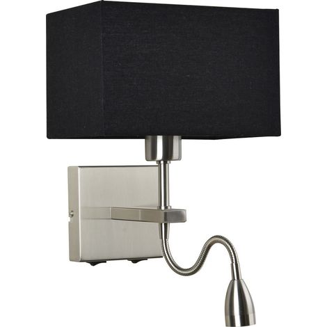 Applique d'hôtel avec bras LED 3W Norte WL11222BLSNRCBL Italux (1/2)