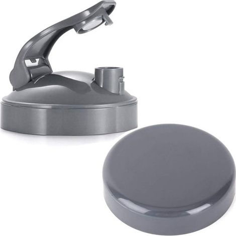 Couvercles de gobelets refermables et couvercle à charnière pour emporter - Pièces de rechange compatibles avec les gobelets et couvercles de 32/24/18 oz des blenders NutriBullet 600 W et 900 W (1/5)