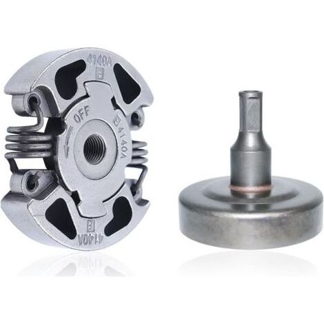Pour débroussailleuse Stihl FS38 FS40 FS45 FS50 FS55 FS70 et plus : kit embrayage et cloche d'embrayage avec pignon et tambour embrayage (1/5)