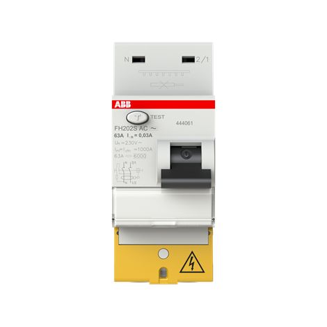 Differenzschalter abb 63A weiß 230 Volt 30mA Empfindlichkeit (1/2)