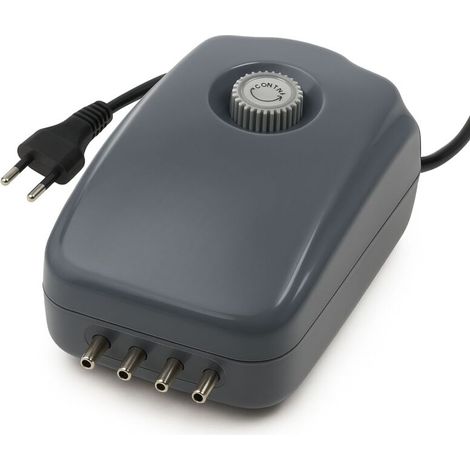 Grow Luftpumpe 360 L/h Aquarienluftpumpe Membranpumpe Sauerstoffpumpe (1/5)