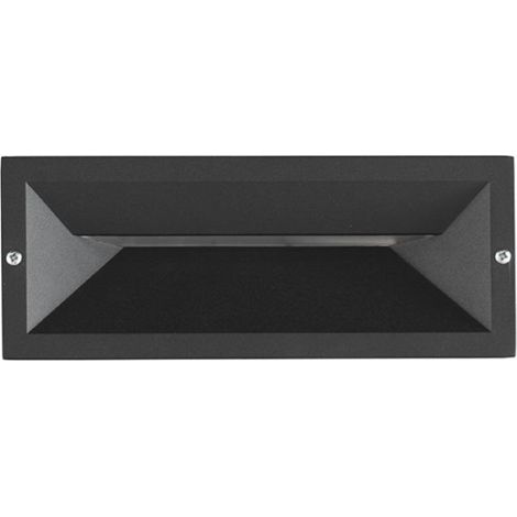 Lampada applique a incasso SHADE 25x9 cm per esterni in alluminio Nero (1/3)