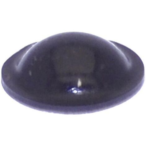 Pied d'appareil TOOLCRAFT PD2010SW autocollant, rond noir (Ø x H) 10 mm x 3.1 mm 1 pc(s) W79143 (1/3)