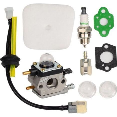 Carburador C1U-K54A con junta de filtro de aire compatible con Echo 2 ciclos Mantis Tiller 7222 7222E 7222M 7225 7230 7234 7240 7920 7924 (1/5)