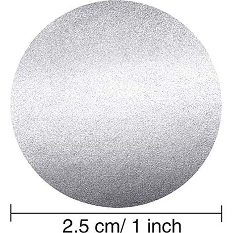 300 étiquettes rondes à gratter autocollantes 2,5 cm diamètre pour loto mariage fête