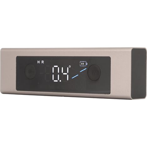 Digitaler Neigungsmesser mit Einzelachse, 4 x 90°, intelligentes doppelseitiges LED-Display, Laserwinkelmesser (1/5)