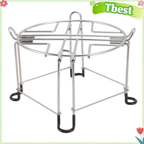 Tbest Support de comptoir en acier inoxydable Support de Filtre à Eau en Acier Inoxydable, Support de Comptoir de 6 table support (1/5)