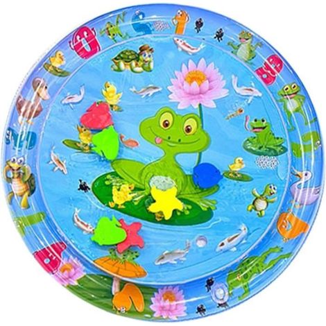 Tapis sensoriel d'eau pour chat - Jouet de tapis de chat pliable - PVC de haute qualité (1/4)