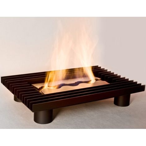 KONE - Biocamino Da Pavimento Freestanding nero Camino a bioetanolo da appoggio. (1/5)