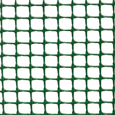 GRILLE CARRÉE 5x5MM VERTE - 1X25 M