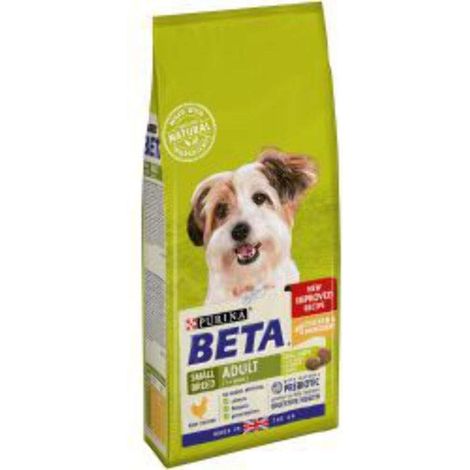 BETAﾮ AdultSmall Breed Dry Dog Food with Chicken 2kg - 13307