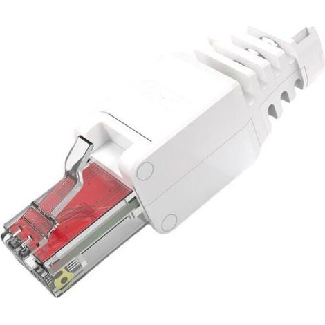Lot de 10 fiches RJ45 CAT 6 sans outil - (1/4)