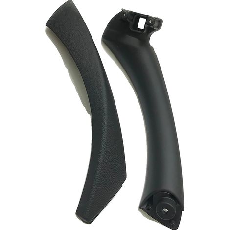 Poignée de tirage de porte, matériau durable, compatibilité universelle, Noir Gauche (1/2)