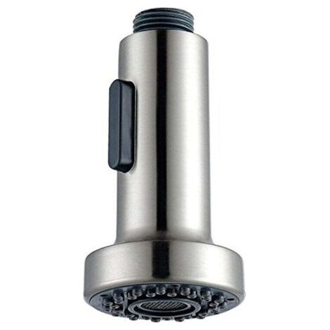 Douchette pour Robinet Cuisine Douchette 2 Modes Tête Robinet Cuisine Douchette Remplacement Douchette pour Rétractable Mitigeur Cuisine,Chromé (1/3)