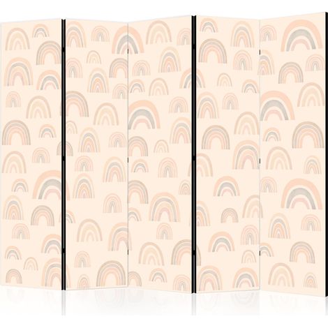 Separatore decorativo artgeist pastello 225x172 cm 5 pannelli