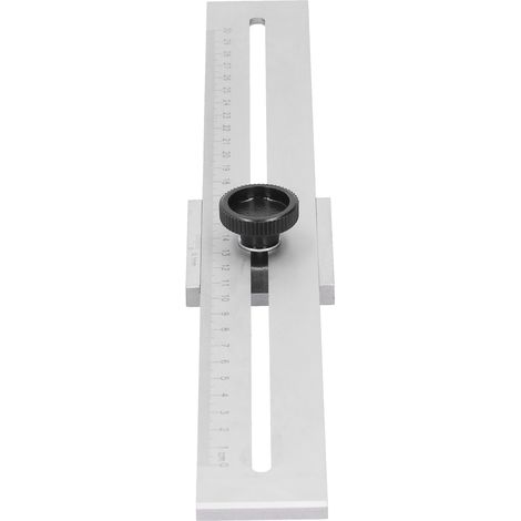 Règle de traçage 0300mm pour menuiserie, outil de marquage croisé, jauge à tracer pour bois, mesure précise (1/5)