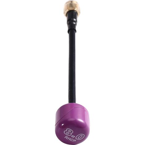 Antenne FPV PK78 8 GHz omnidirectionnelle à polarisation circulaire RHCP, de type champignon, pour émetteur vidéo THOR T78. (1/5)