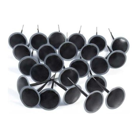 BUNTHAUS PA 24 Pièces Réparation Crevaison Pneu Tubeless Automatique Filaire 4 5 Mm Patch Prise Champignon (1/2)