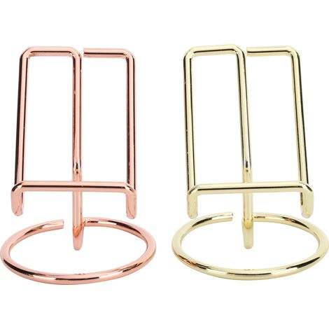 4PCS Wrought Iron Mobile Phone Holder Portable Desktop Multi Function Reading Display Stand