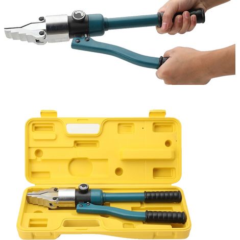 Écarteur de bride hydraulique, acier allié, capacité de 8 tonnes, design compact, fonctionnement manuel, poignée ergonomique (1/5)