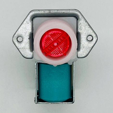 Électrovanne d'arrivée d'eau simple tête 120 V pour lave-linge à tambour 0024000126GD/F (1/4)