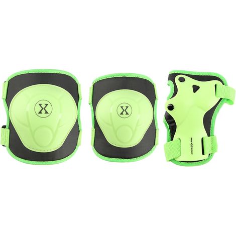 Conjunto de protectores verdes talla M - Nils Extreme (1/5)