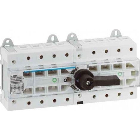 Interrupteur et disjoncteur Hager hi403r 63 A 4 pôles