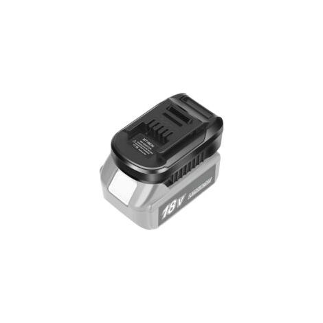 Bardusch-Adaptateur de batterie Makita 18V vers Einhell 18V Compatible avec BL1850 BL1840 Matériau ABS résistant aux chutes - MT18EIN
