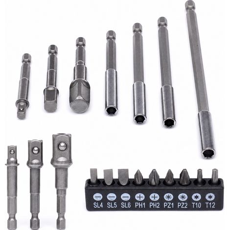 Ensemble de 16 porte-embouts et embouts  Kraft&Dele (1/5)