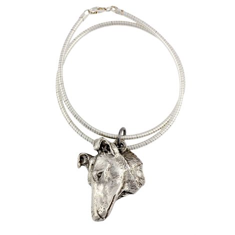 Collie a pelo lungo, Collie a pelo lungo - collana per cani, gioielli unici per amanti dei cani, ciondolo a forma di serpente unico di Art-Dog (1/5)