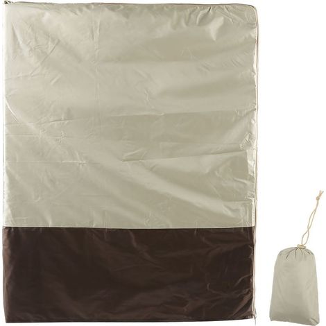 Cover of bed foldable, dustproof, waterproof, protection for interior and outdoor, 85 x 33 x 107 cm (1/5)