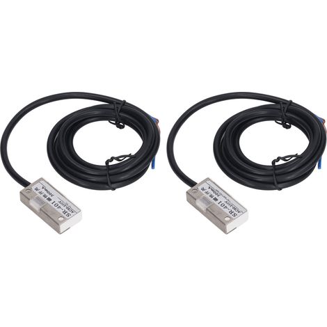 Lot de 5 capteurs de proximité magnétiques à 2 fils, normalement ouverts, 300 mA CA, 80-250 V (1/5)
