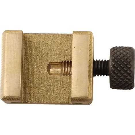 Bloc de limite de positionnement de règle en acier avec butée sécurisée pour tracer la ligne précise et mesurer l'angle, compatible avec différentes tailles de règle (20 mm) (1/5)