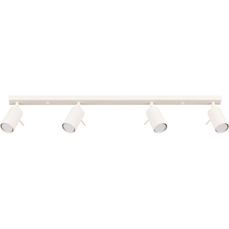 RING-SPOTLIGHT 4 GU10 BEIGE SOLLUX SL.1498 (1/5)